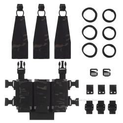 Multifunction Sleds Placard Triple 556 Magzine Pouch for UG LV119 FCPC V5 Tactical Plate Carrier Che