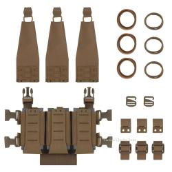 Multifunction Sleds Placard Triple 556 Magzine Pouch for UG LV119 FCPC V5 Tactical Plate Carrier Che