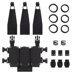Multifunction Sleds Placard Triple 556 Magzine Pouch for UG LV119 FCPC V5 Tactical Plate Carrier Che