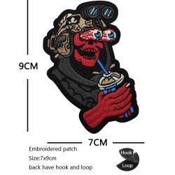 New 3D PVC M416 Q Edition Rubbe Armband BABAYAGA Backpack Morale Collection Pink SR 25 Military Hook