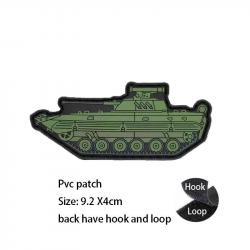 New 3D PVC M416 Q Edition Rubbe Armband BABAYAGA Backpack Morale Collection Pink SR 25 Military Hook