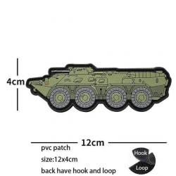 New 3D PVC M416 Q Edition Rubbe Armband BABAYAGA Backpack Morale Collection Pink SR 25 Military Hook