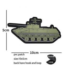 New 3D PVC M416 Q Edition Rubbe Armband BABAYAGA Backpack Morale Collection Pink SR 25 Military Hook