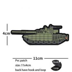 New 3D PVC M416 Q Edition Rubbe Armband BABAYAGA Backpack Morale Collection Pink SR 25 Military Hook