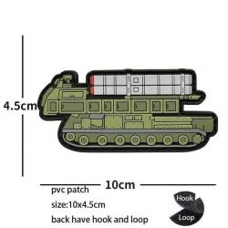 New 3D PVC M416 Q Edition Rubbe Armband BABAYAGA Backpack Morale Collection Pink SR 25 Military Hook