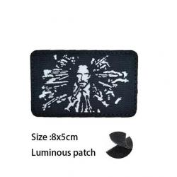 New 3D PVC M416 Q Edition Rubbe Armband BABAYAGA Backpack Morale Collection Pink SR 25 Military Hook