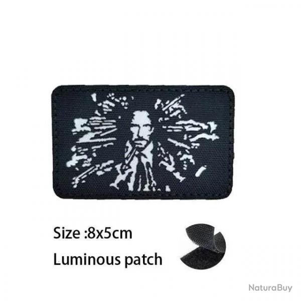 New 3D PVC M416 Q Edition Rubbe Armband BABAYAGA Backpack Morale Collection Pink SR 25 Military Hook
