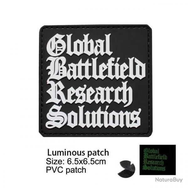 New 3D PVC M416 Q Edition Rubbe Armband BABAYAGA Backpack Morale Collection Pink SR 25 Military Hook