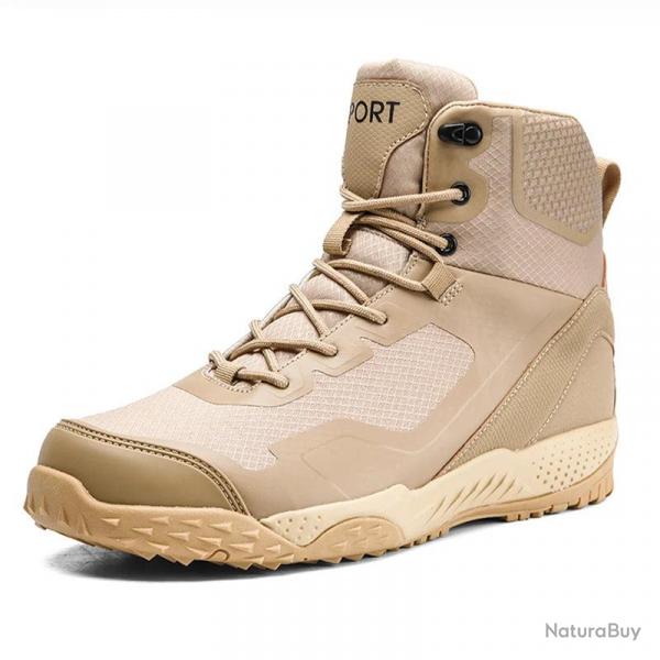 New Men Tactical Boots Waterproof Outdoor Casual Ankle Man Boot Desert Climbing Hunting Work Safety 