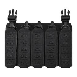 New Tactical Hunting Magazine Pouch with Hook Backing Tactical Placard for MP5 MP7 Magazines with El