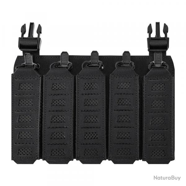 New Tactical Hunting Magazine Pouch with Hook Backing Tactical Placard for MP5 MP7 Magazines with El