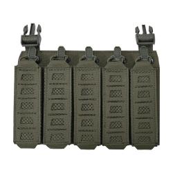 New Tactical Hunting Magazine Pouch with Hook Backing Tactical Placard for MP5 MP7 Magazines with El