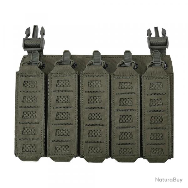 New Tactical Hunting Magazine Pouch with Hook Backing Tactical Placard for MP5 MP7 Magazines with El