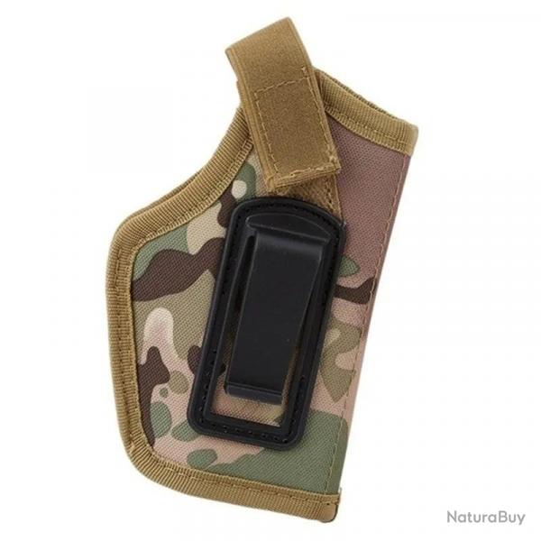Nylon Outdoor Tactical Holster Concealed Carry Gun Pistol Bag All Size Metal Clip Glock Case Gun Hol