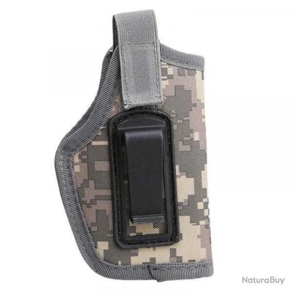 Nylon Outdoor Tactical Holster Concealed Carry Gun Pistol Bag All Size Metal Clip Glock Case Gun Hol