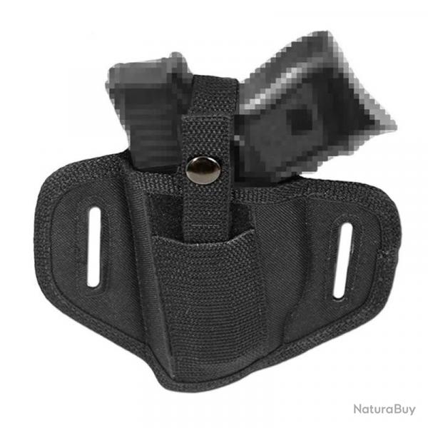 Nylon Outdoor Tactical Holster Concealed Carry Gun Pistol Bag All Size Metal Clip Glock Case Gun Hol