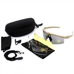 Outdoor Military tactics Glasses 3.0 Ballistic Polarization Goggles Military Hunting Air Gun Shootin