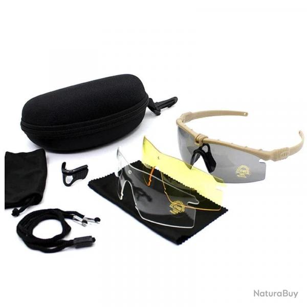Lunettes de tir 3.0 RUIN HAWK - Marron