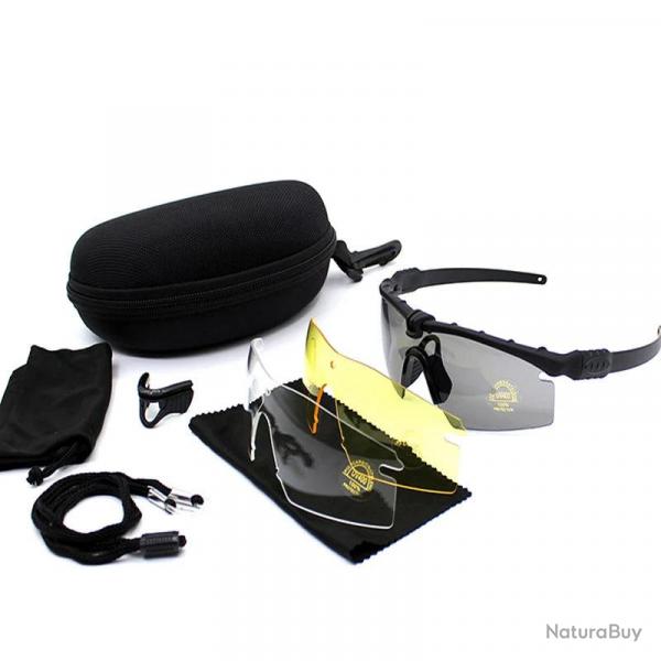 Outdoor Military tactics Glasses 3.0 Ballistic Polarization Goggles Military Hunting Air Gun Shootin