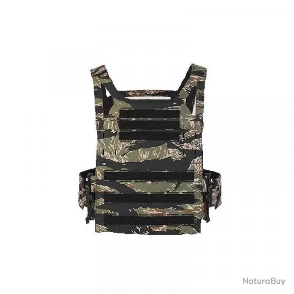PEW TACTICAL ULTRA LIGHT PLATE CARRIER ULPC Airsoft VT15 - Vietnam Tiger Stripe
