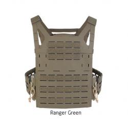 PEW TACTICAL ULTRA LIGHT PLATE CARRIER ULPC Airsoft VT15 - Ranger Green