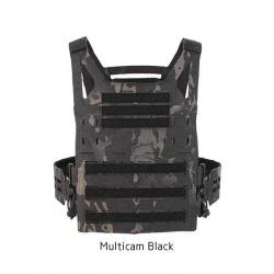 PEW TACTICAL ULTRA LIGHT PLATE CARRIER ULPC Airsoft VT15 - Multicam Black