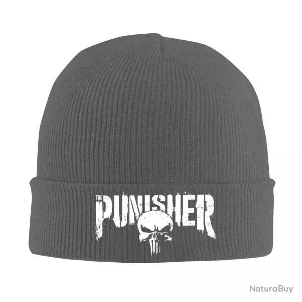 Punisher Logo Bonnet Hats Beanie Hats Design Knitted Hat Winter Vintage Unisex Adult Outdoor Sport W