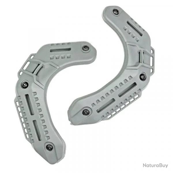 Rail latral pour casque Fast MK TACWAR - Gris
