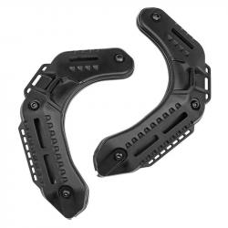 Rail latéral pour casque Fast MK TACWAR - Noir