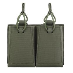 Pochette chargeur double 5,56 AR 500D GBRS - Vert armée