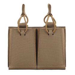 Pochette chargeur double 5,56 AR 500D GBRS - Marron