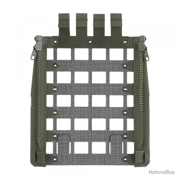 Support panneau arrire Molle gilet tactique FCPC V5 - Vert arme
