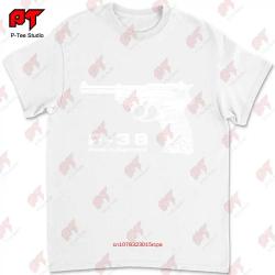 Walther P38 T-shirt Q7KZ - White / 4XL