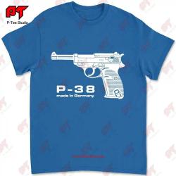 Walther P38 T-shirt Q7KZ - Blue / M