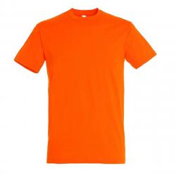 tee shirt orange 100% coton 190g
