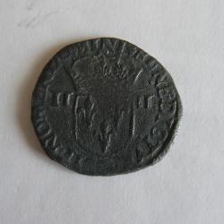 (2) monnaie quart d'écu argent Henri III 1589