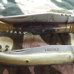 2 COUTEAUX LAGUIOLE