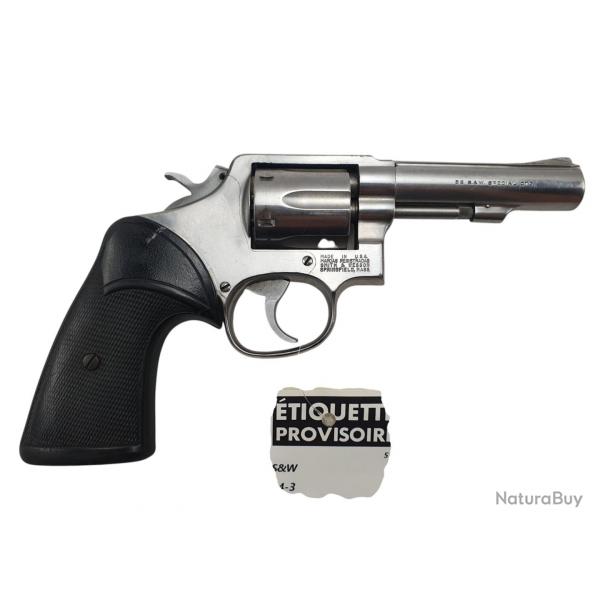 OCCASION - REVOLVER SMITH&WESSON MOD.64 INOX CAL.38SP CANON 4" ref.12