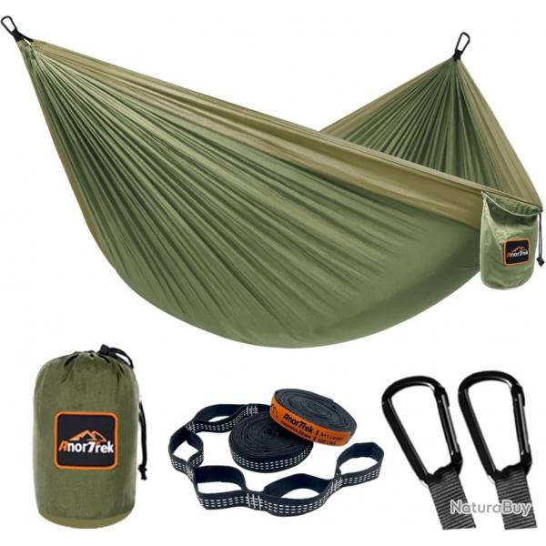 Hamac Ultra Lger 280x140cm Nylon Parachute Capacit Charge 230 kg Bivouac Randonne Camping