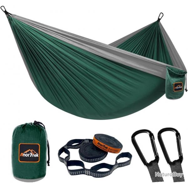 Hamac Ultra Lger 280x140cm Nylon Parachute Capacit Charge 230 kg Bivouac Camping Randonne