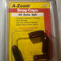 Snap Caps A-Zoom .45 Auto - Lot de 4 sur 5 (boîte d'origine)