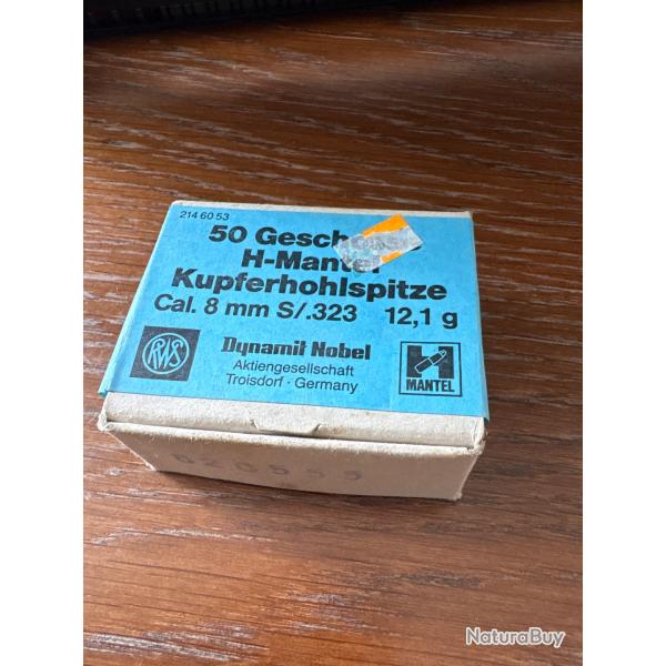 Ogives de rechargement 8 mm S/ 323