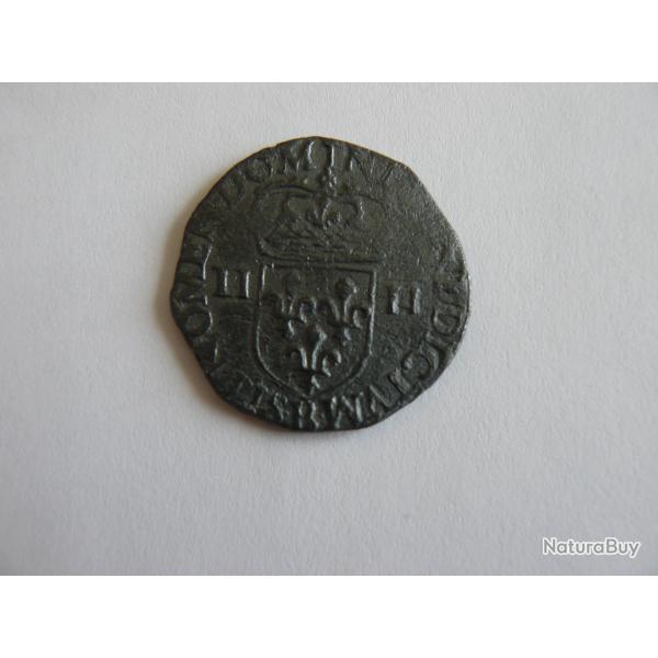 (7) monnaie Charles X quart d'cu argent 1591 Rouen