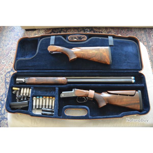 BLASER F3 cal 12 chambre 76  canons 76cm 15 chokes  interchangeables deux crosses une rglable