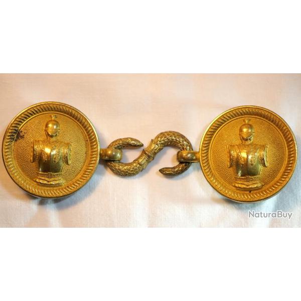 boucle complte PM pour ceinturon officier du gnie pour tenue modle 1935 ref SDC24INS011