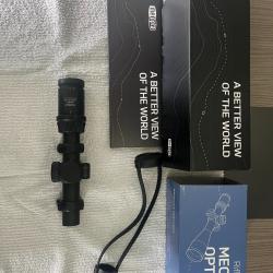 Lunette Meopta Optika6 1-6x24 RD SFP (Réticule: 4C)
