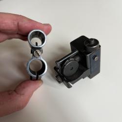 Dioptre adaptable sur le canon