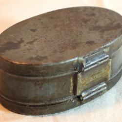 FRANCE 1940 - boite à graisse pied armement modèle règlementaire armée française B - WWII