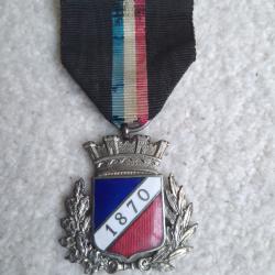Medaille/ insigne Union fraternelle des mobiles et combatants de 1870-1871