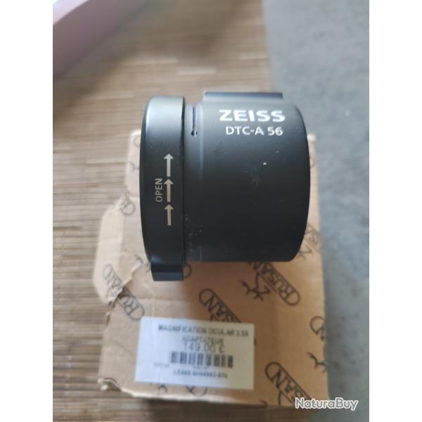 Lunette thermique zeiss DTC 3/38 avec adaptateur lunette et oeilleton